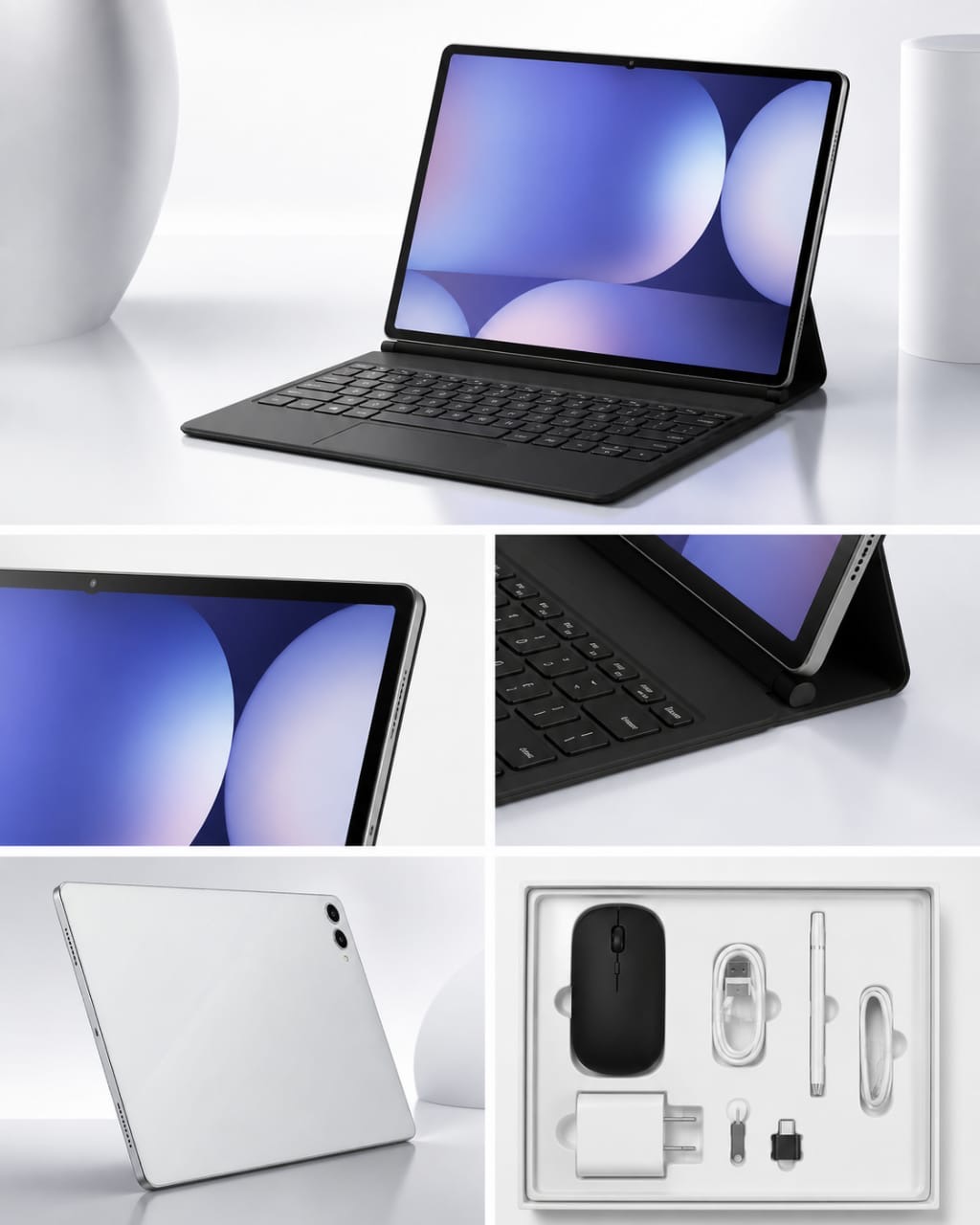 تبلت حرفهای Macpad S11+ Ultra – نسخه ۲۵۶ گیگابایت|رم 8 گیگ| فول پک گلوبال | سفارش اروپا |سایز ۱۲ اینچ فول HD | کیبورد و قلم و موس مخصوص دانشجوها - Image 4